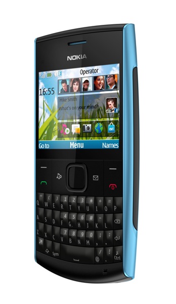 celular nokia x2. del celular Nokia X2-01: