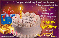 Son Birthday Cards