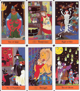 Tarot Card Collection on Halloween
