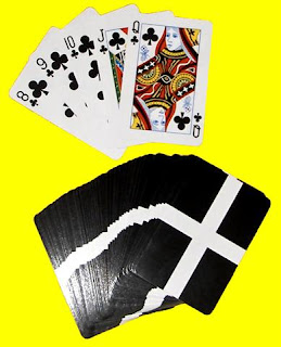 Death Playing Cards on Halloween