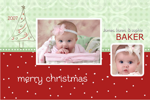 Free Christmas Cards: Baby Christmas Cards, Merry Xmas Baby Photo ...