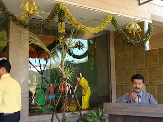 Banana leaf pongal