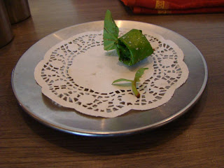 Banana leaf pongal