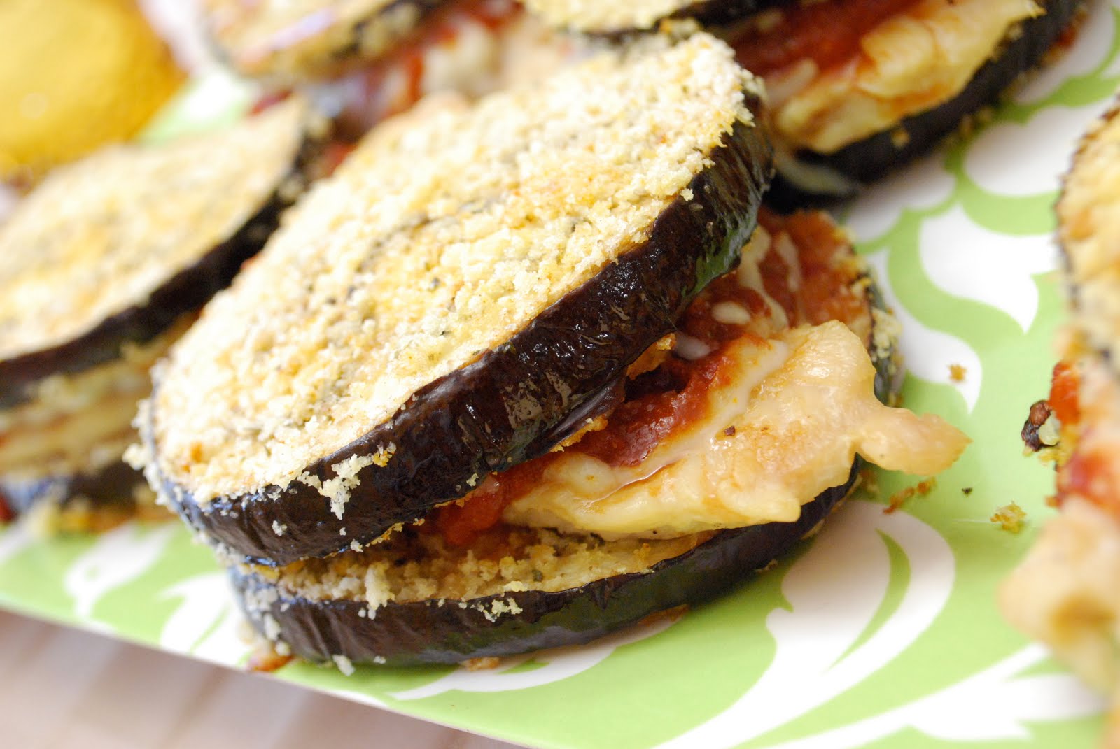 "Pointless" Meals Eggplant Parmesan Sandwich