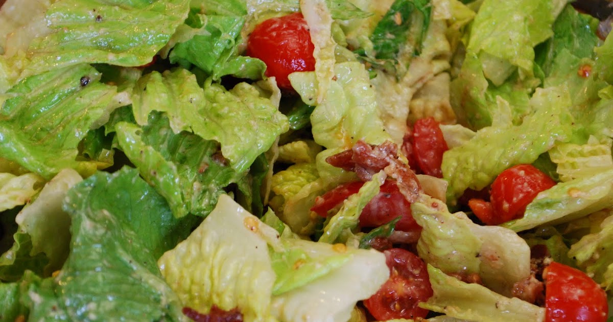 "Pointless" Meals Bacon, Lettuce and Tomato Salad with Aioli Dressing
