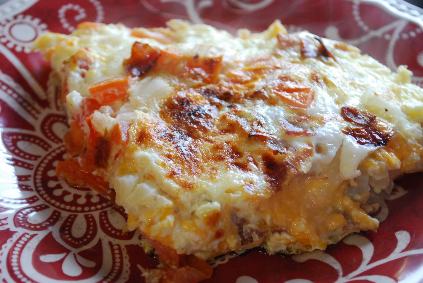 "Pointless" Meals Bacon, Tomato and Cheese Frittata