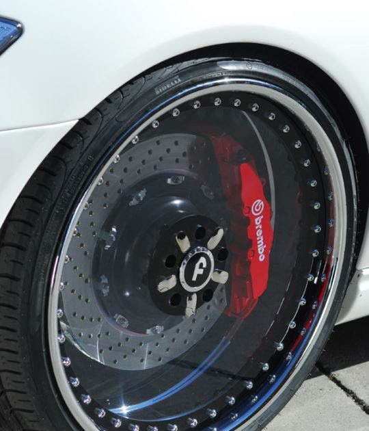 Just A Car Guy Acrylic rims were debuted at SEMA this year, very cool