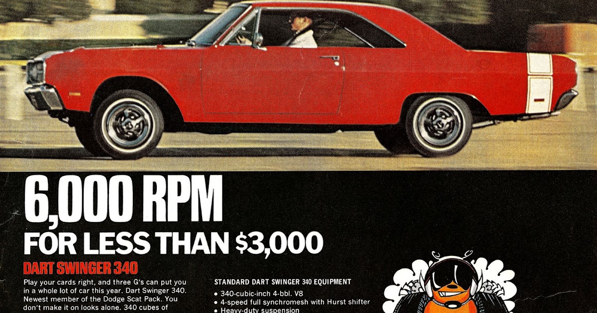Just A Car Guy 1969 Car Advertising