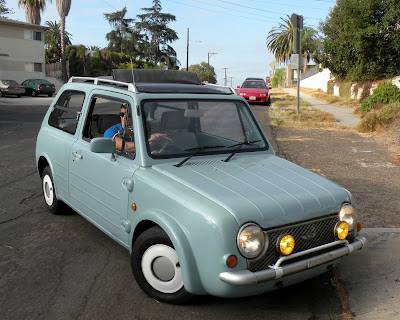 Nissan Pao right hand drive and very cute for a newer car