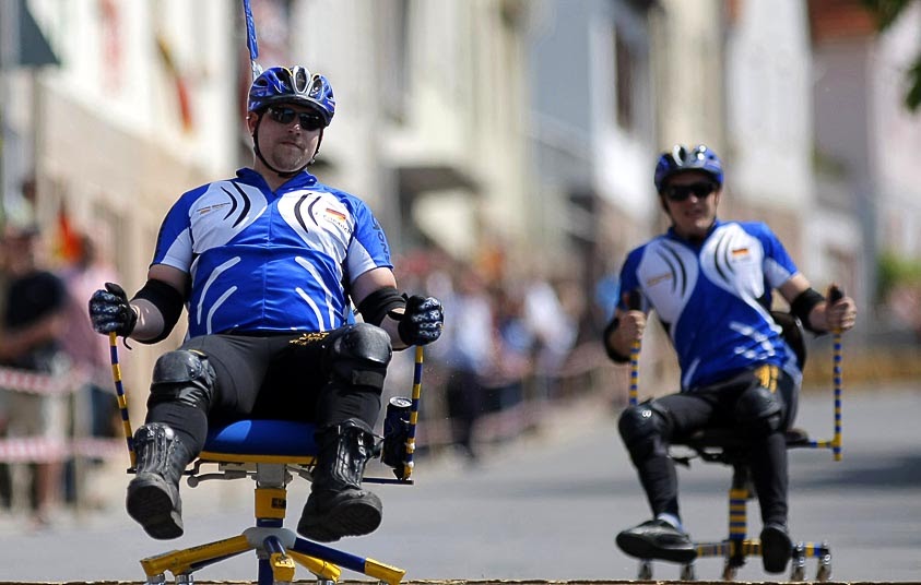 Just A Car Guy Extreme office chair racing