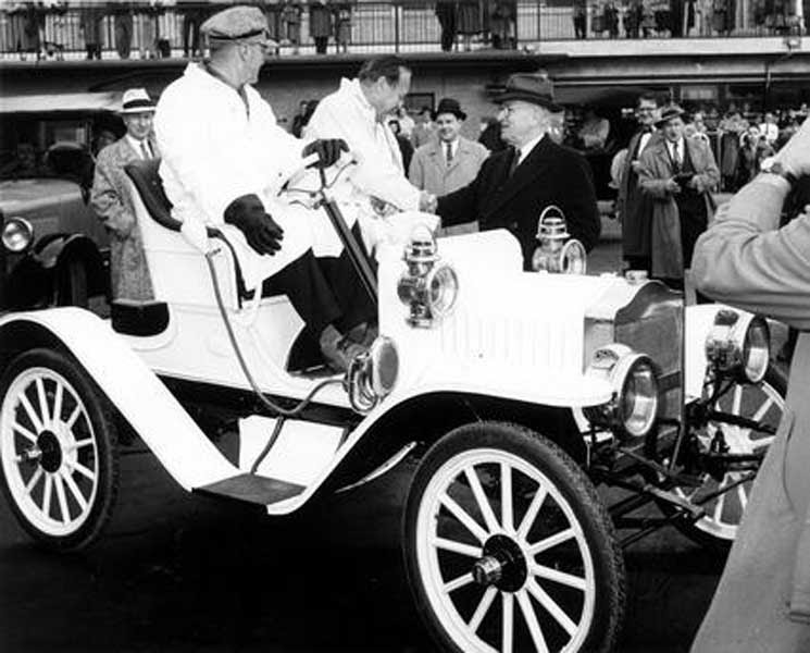 Just A Car Guy Jack Benny and Pres. Harry Truman in the photo, Jack
