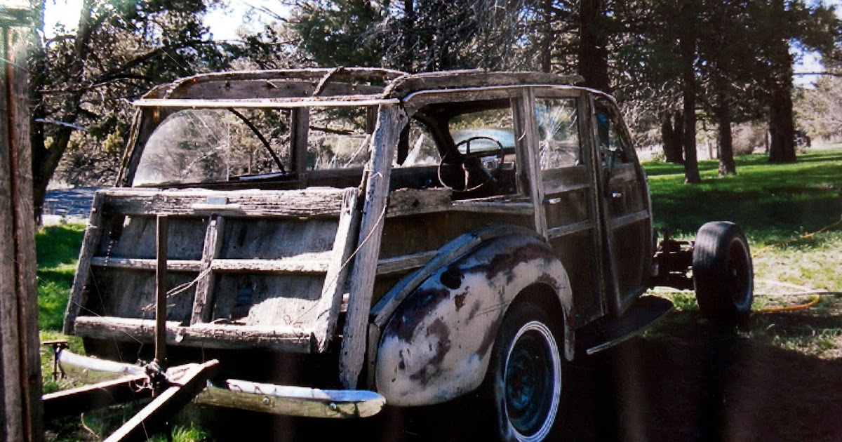 Just A Car Guy: woody before and after restoration