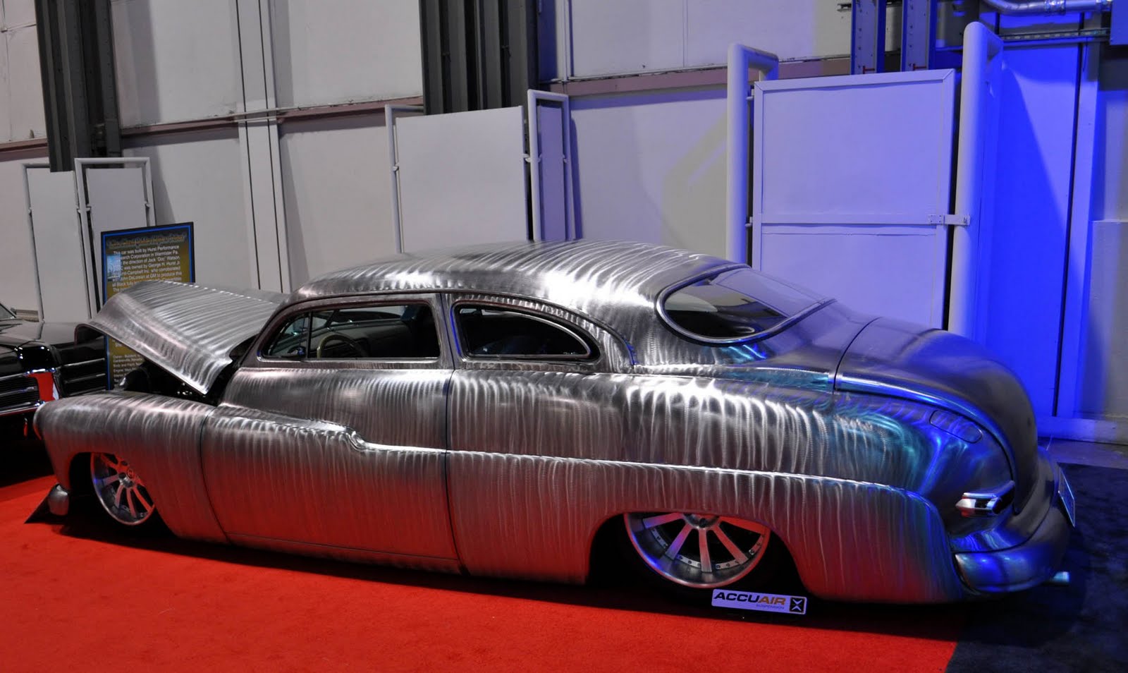 Just A Car Guy Does this look good because of the red white and blue