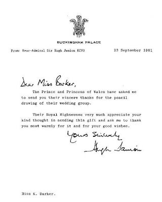 Princess Diana Letter
