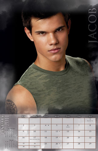 Twilight France: Premières images du calendrier 2011 d'Eclipse Twilight France: Premières images du calendrier 2011 d'Eclipse