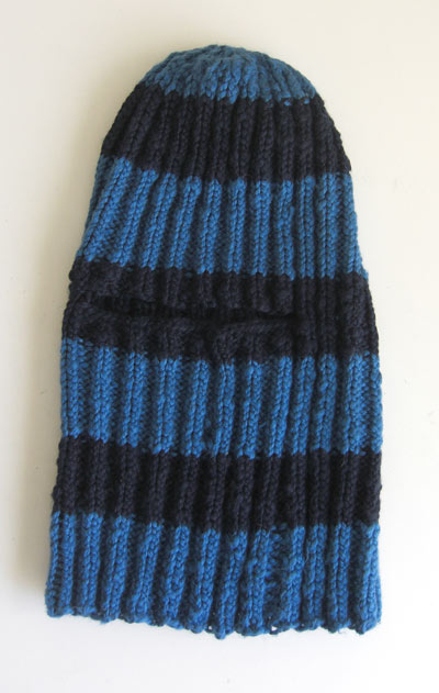 Knitted balaclava