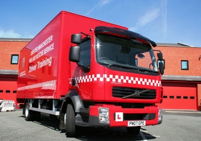 Greater Manchester Fire Servive first to get a Volvo FL http://autocargotransport.blogspot.com