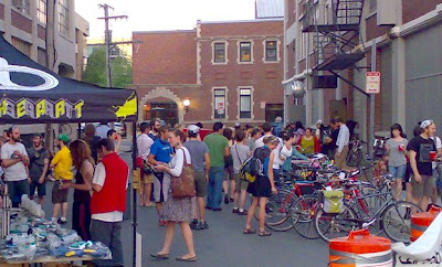 Cambridge Bicycle block party