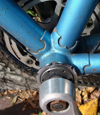 lugged bottom bracket Dawes bike