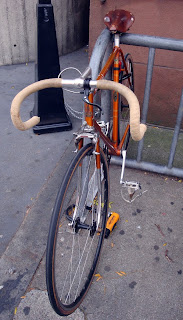 copper Raleigh International city bike