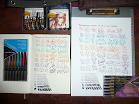 Prismacolor Set of Manga Pencils, Markers and More Drawing