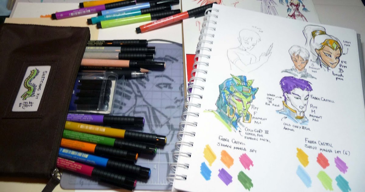 Kid Sketches A Few Suggested Manga Drawing Introductory Supplies