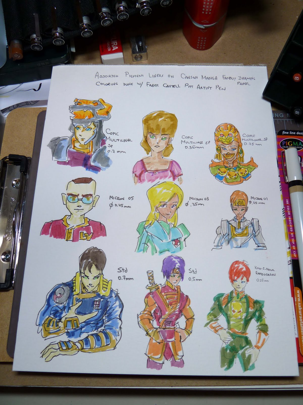 Art Supplies Reviews And Manga Cartoon Sketching Faber Castell Pitt Artist Pens Compatibility And Coloring Tests On Canson Fanboy Drawing Paper Limit my search to r/copic. art supplies reviews and manga cartoon sketching faber castell pitt artist pens compatibility and coloring tests on canson fanboy drawing paper