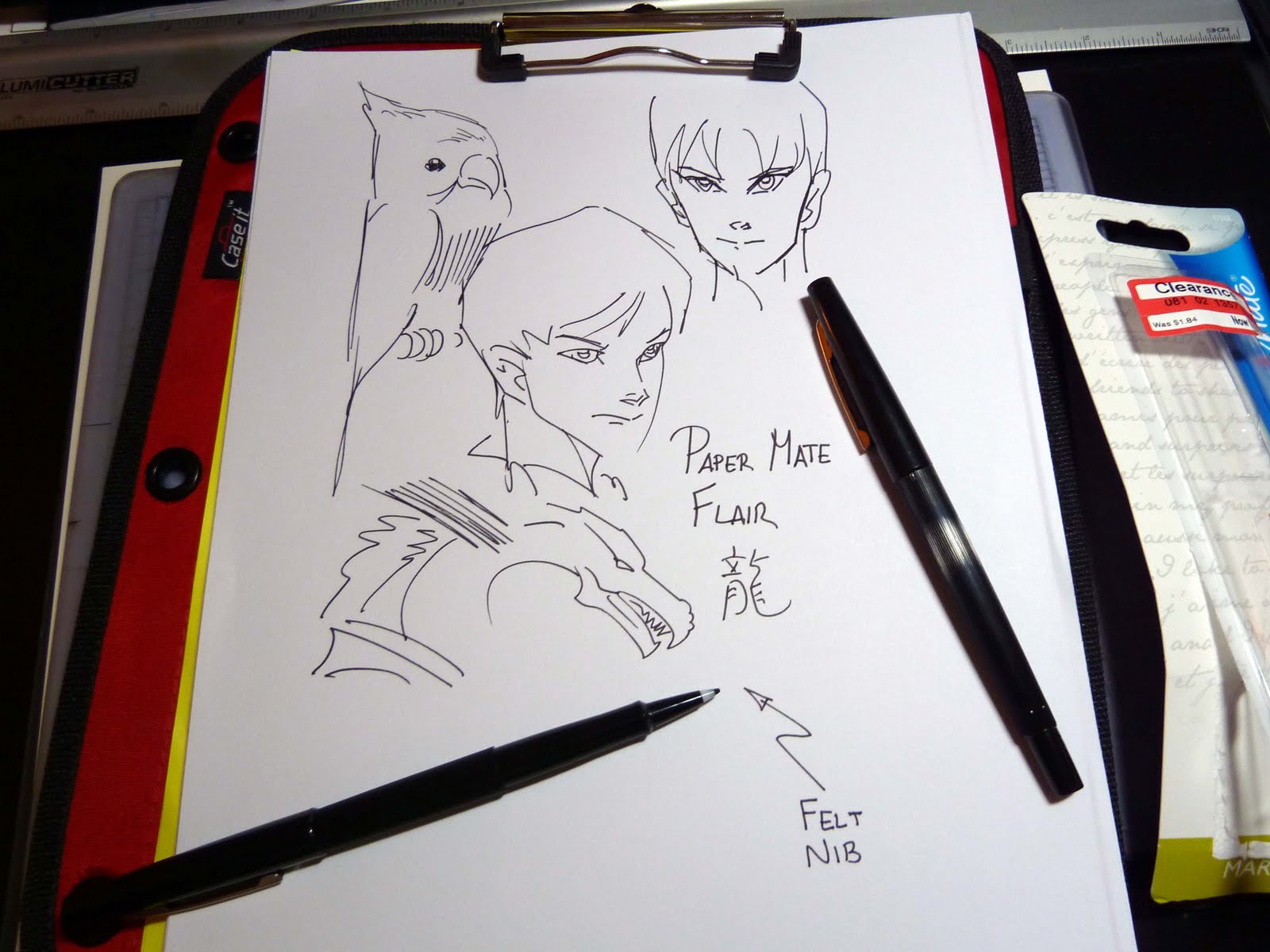 Art Supplies Reviews and Manga Cartoon Sketching: Spotlight on