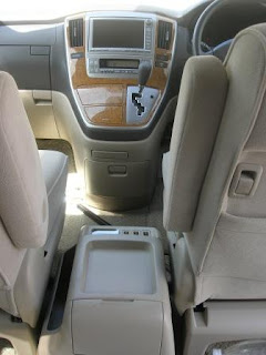 Toyota Alphard Center Console