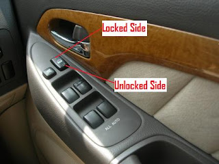 Toyota Alphard Door Lock Switch