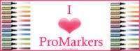 If you ♥ ProMarkers, please take our new badge and place it on your blog