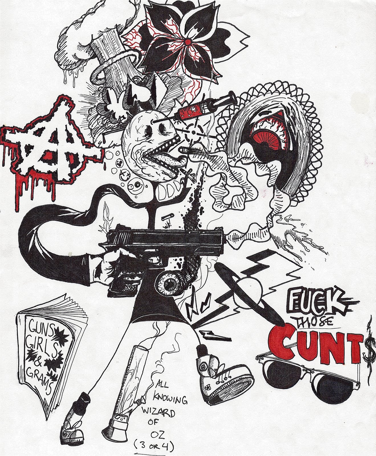 Weird Sketch 4 | The Sketchblog Graveyard-