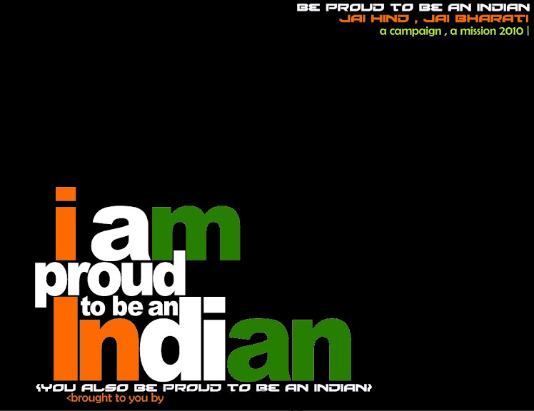 I Am Proud To Be An Indian