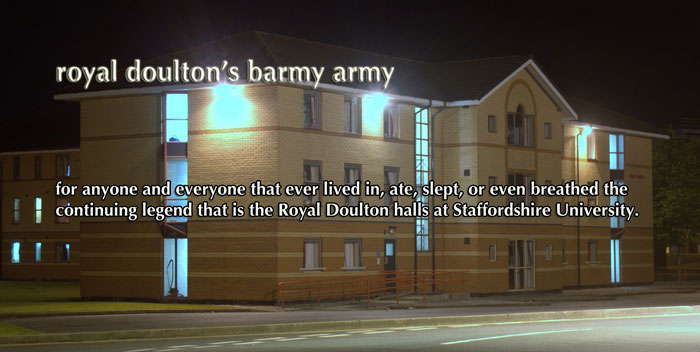 royal doulton's barmy army