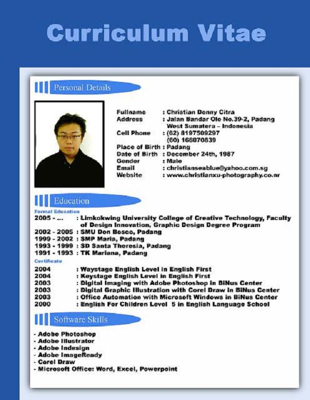 formatos de curriculum. de de curriculum vitae. formatos de curriculum. de