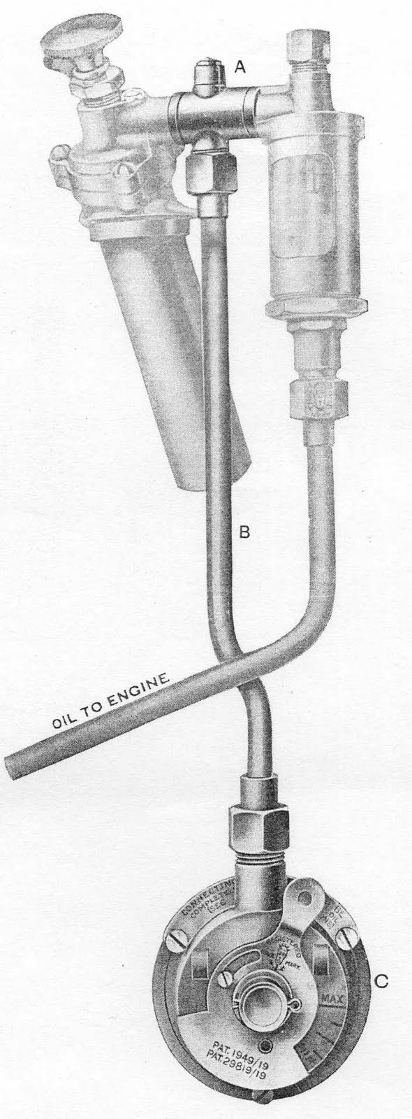 Vintage Norton Motorcycles Another Best & Lloyd automatic oil pump