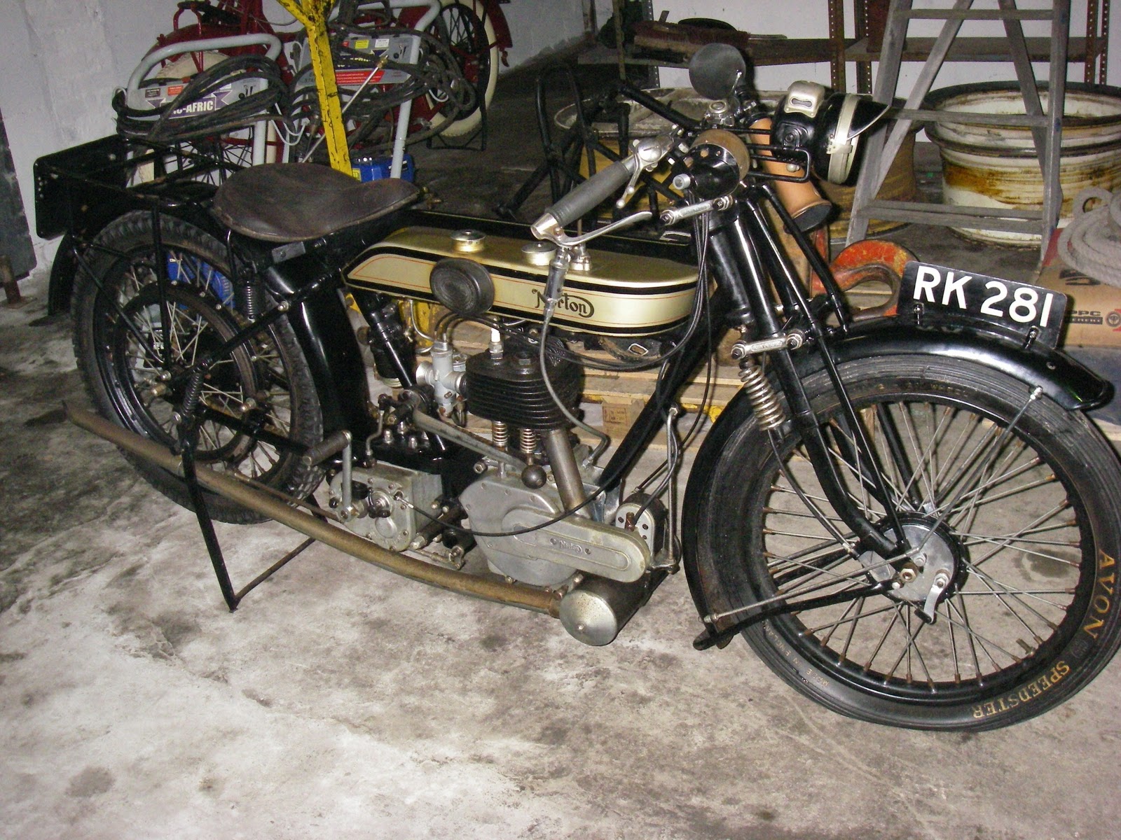 Vintage Norton Motorcycles Mark's 1923 Model 16H Norton