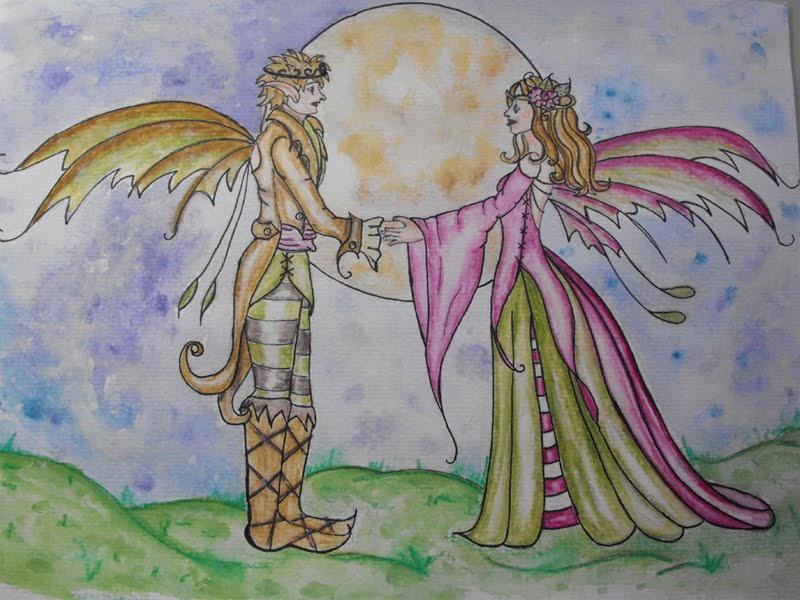 A fairy Wedding Posted by Lesa at 417 PM