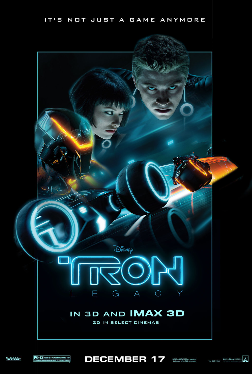 Tron 3D Poster