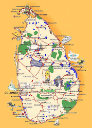 Sri Lankan Map