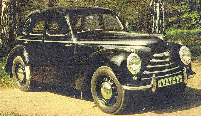 La empresa checa fundada en 1923 fabric antes y durante la guerra carros