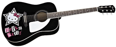Guitarra da Hello Kitty