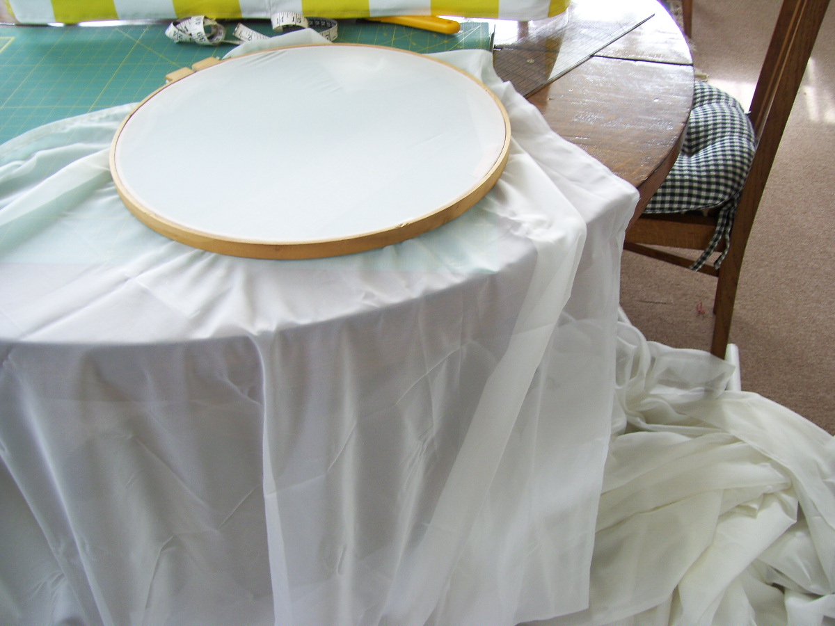 Linda's Art Quilts How to Make Screen Printing Frames with Embroidery