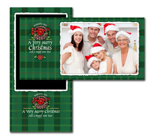 Heritage Photography: Christmas Photo Card Templates