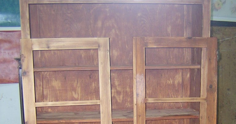 ": Restauración de una vitrina