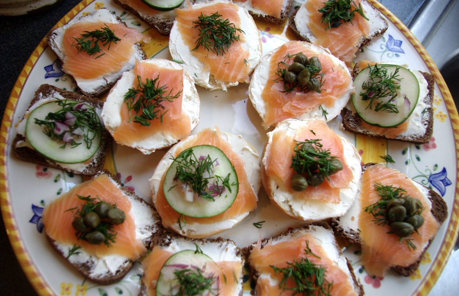 Lox And Cream Cheese Bagel