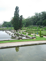 博物館の庭園