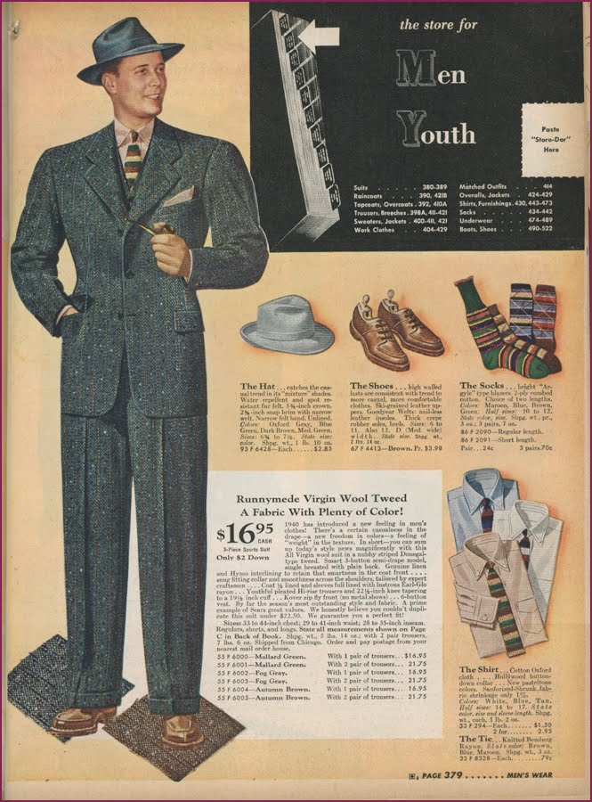 Sears Catalog Men S Clothing Sears Catalog Men S Clothing