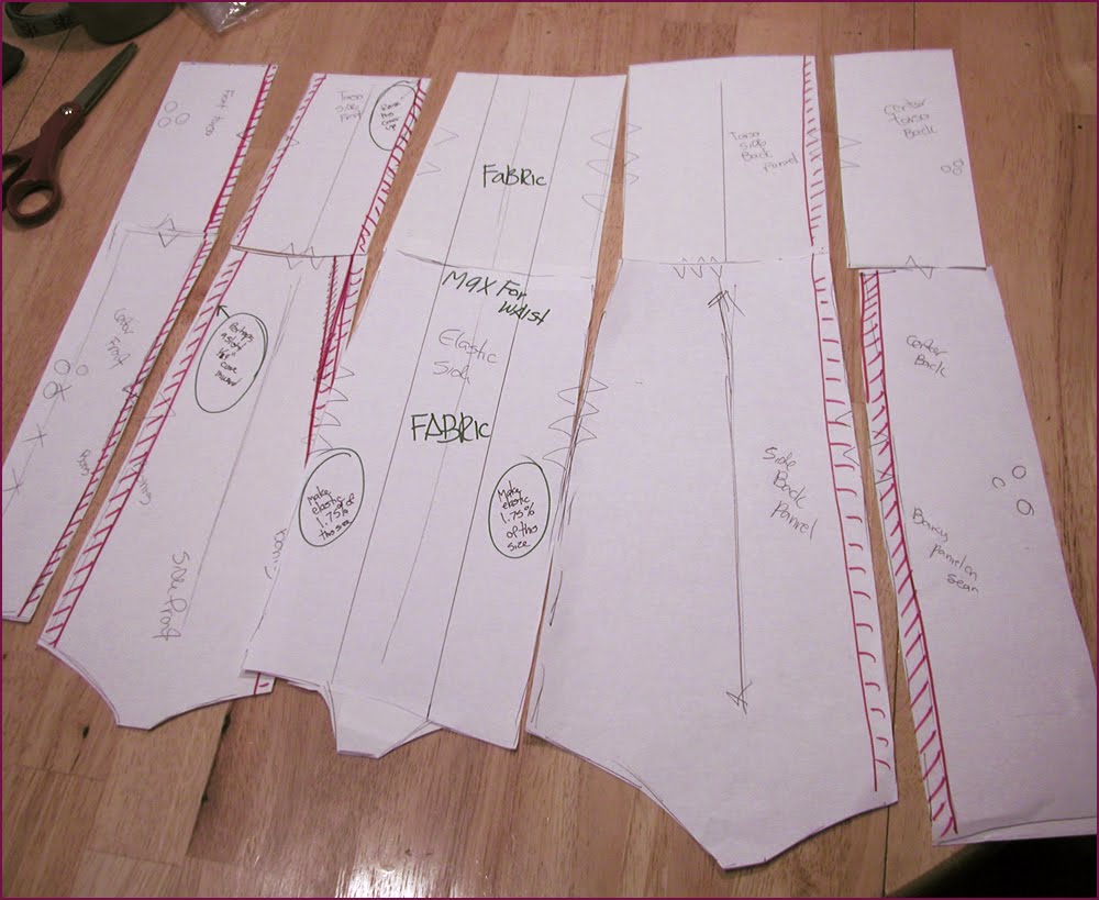 NewVintageLady Making my own girdle 'cause no one said I couldn't! Pt 1