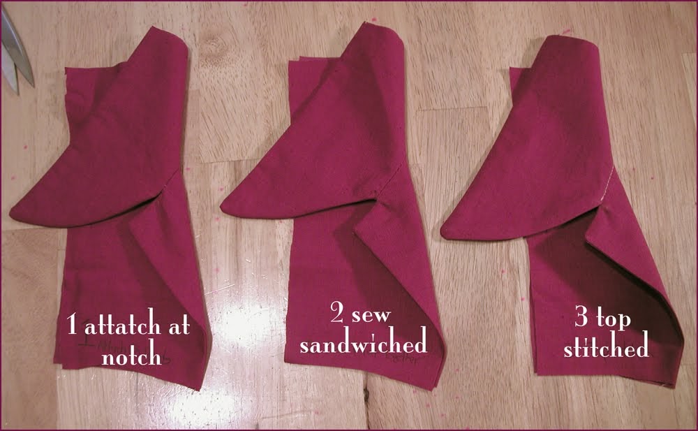 NewVintageLady Three ways to Sew a Convertible Collar